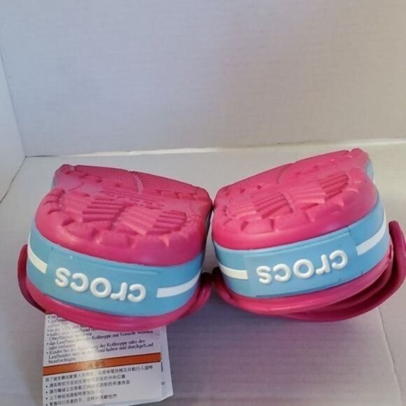 CROCS Candy Pink Bluebell Shoes Women's WOMAN'S 6 Relaxed Fit NWT - Picture 9 of 16